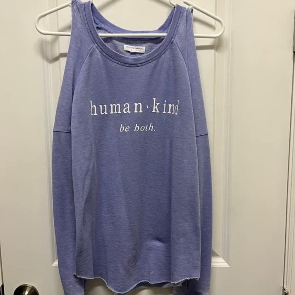 GRAYSON THREADS Women's Lavender Long Sleeve w/ Exposed Shoulders, Size XS